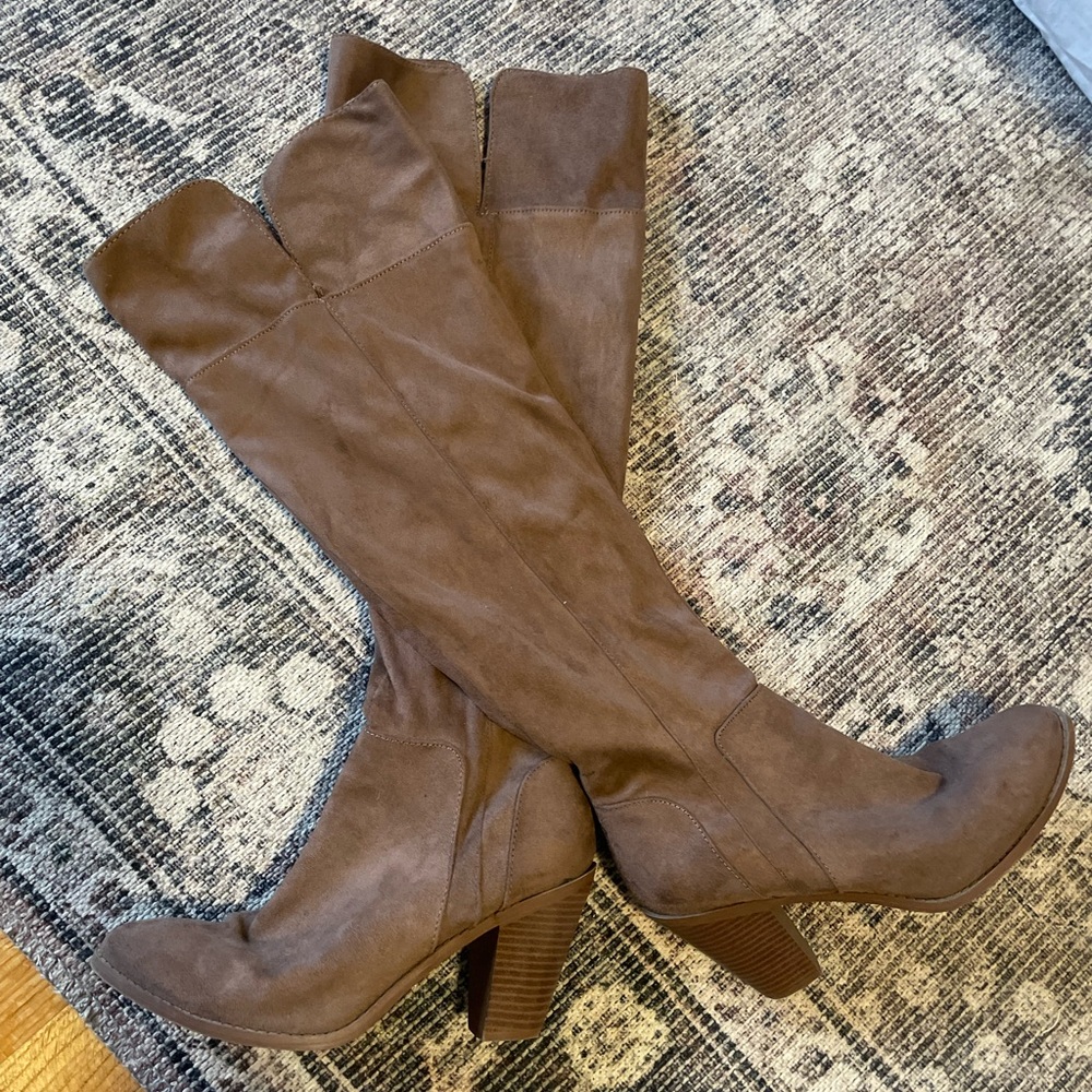 Knee high boots